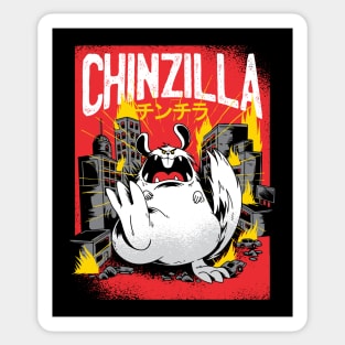 CHINCHILLA MONSTER - CHINZILLA! Sticker